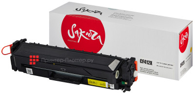 Тонер-картридж SAKURA CF412X для HP Color LaserJet Pro M452, M477, M377dw (yellow), 5000  (PP052225)