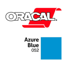 Пленка Oracal 641G F052 (лазурный), 75мкм, 1260мм x 50м (4011363108490)