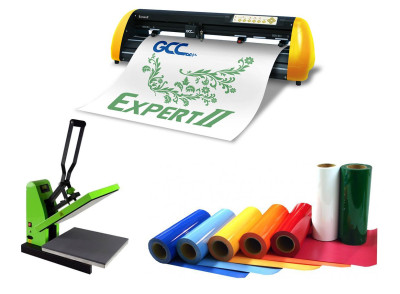 Комплект для термопереноса 2 "Коммерческий" (плоттер GCC Expert II-24LX, термопресс LOPO Neptune Press GS-601)