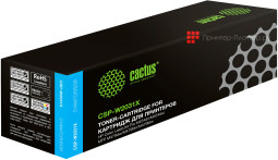 Тонер-картридж Cactus Toner CSP-W2031X для HP Color LaserJet Pro M454, M479 (cyan), 6000 стр.