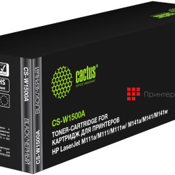 Тонер-картридж Cactus Toner CS-W1500A для HP LaserJet M111a, M111w, M141a, M141w (black), 975 стр.
