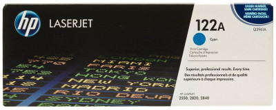 Тонер-картридж HP 122A (cyan), 4000 стр.