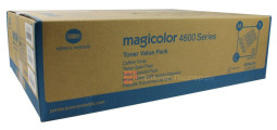 Тонер Konica Minolta Toner Value Kit MC-4650 комплект (C,M,Y), 3 шт.