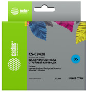 Картридж струйный Cactus CS-C9428 №85 светло-голубой (72 мл) для HP DJ 30/130