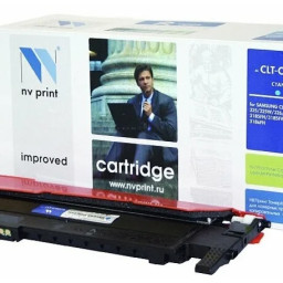 Картридж NVP совместимый NV-CLT-C407S Cyan для Samsung CLP 320/ 320N/ 325/ 325W/ CLX 3180/ 3180FN/ 3180FW/ 3185/ 3185FW/ 3185N/ 3185FN/ 3185W (1000k)