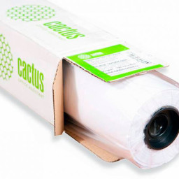Бумага с покрытием Cactus, матовая, 90 г/кв.м, 610 мм, 45 м, CIE 169%
