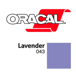 Пленка Oracal 641M F043 (лавандовый), 75мкм, 1000мм x 50м (4011363114064)