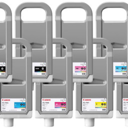 Комплект картриджей Canon PFI-706 (MBK,BK,M,C,Y,GY,PC,PM) 8 шт х 700 мл