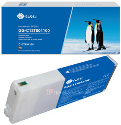 Картридж GandG GG-C13T804100 UltraChrome (photo black), 700 мл