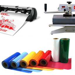 Комплект для термопереноса 4 "ПРО+" (плоттер GCC Jaguar V J5-61, термопресс Adkins Beta Maxi)