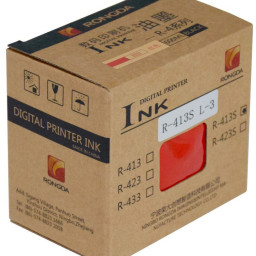 Краска RONGDA Ink R-413S for VR-4345S (red), 600 мл