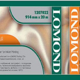 Бумага для сублимации Lomond XL Transfer Paper for Bright Cloth, 914 мм, 140 г/кв.м, 20 м