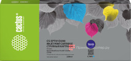 Картридж Cactus Cartridge CS-EPT01D200 для Epson WorkForce Pro WF-C529, C579 (cyan), 220 мл