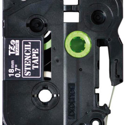 Brother плёнка ламинированная трафаретная для наклеек, 18 мм x 3 м