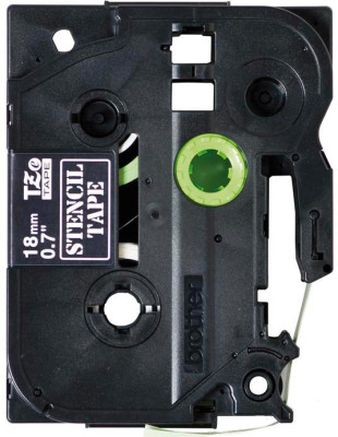 Brother плёнка ламинированная трафаретная для наклеек, 18 мм x 3 м