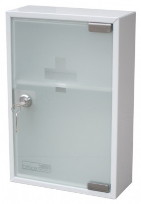 ProfiOffice шкаф-аптечка Office-Force с 1-й полкой и ключевым замком, подвесной