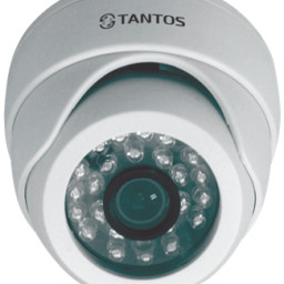 Купольная камера с функцией день/ночь и ИК подсветкой для помещений Tantos TSi-Ebecof-(2.8)