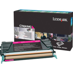 Тонер-картридж Lexmark C746, C748 (magenta), 7000 стр. (PP019599)