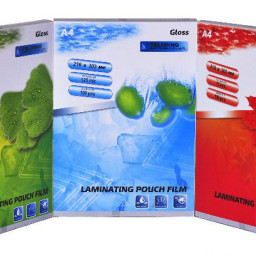 Пленка для ламинирования пакетная LF, 54 х 86 мм, 60 мкм, глянцевая, 100 шт.