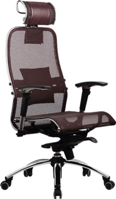 Офисное кресло Метта SAMURAI S-3 (темно-коричневый)
