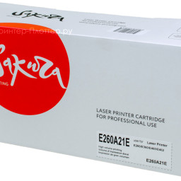 Тонер-картридж SAKURA E260A21E для Lexmark E260/E360/E460/E462 (black), 3500 стр. (PP052062)