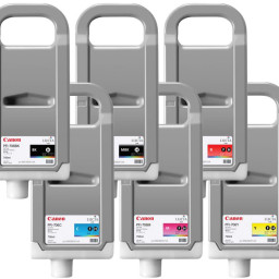 Комплект картриджей Canon PFI-706 (MBK,BK,M,C,Y,R) 6 шт х 700 мл