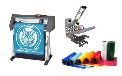 Комплект для термопереноса 3 "ПРОфессиональный" (плоттер Graphtec CE7000-60, термопресс Adkins Studio EZ Auto Clam)