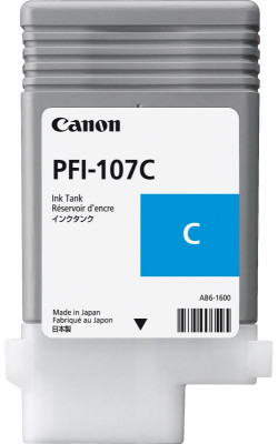 Картридж Canon PFI-107C (cyan) 90 мл