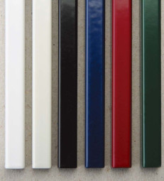 Каналы для переплета OPUS Metalbind, 210 мм, SimpleChannel, 10 мм, белые, 25 шт.