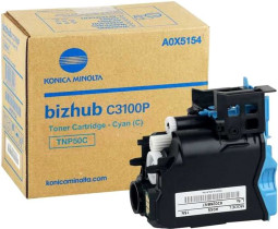 Тонер-картридж Konica Minolta Toner Cartridge TNP-50C (cyan), 5000 стр. (PP013921)