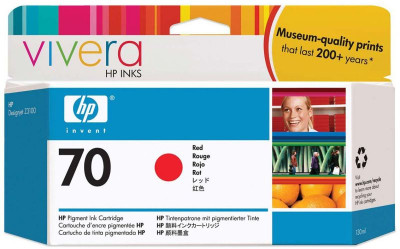 Картридж HP 70 (red) 130мл