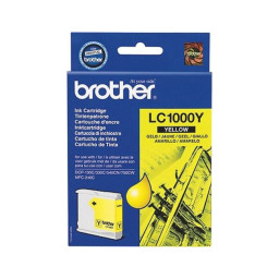 Картридж Brother LC1000Y (yellow), 400 стр.
