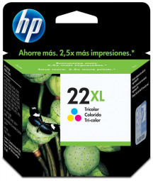 Картридж HP 22XL (color), 80 мл