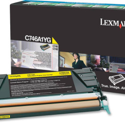 Тонер-картридж Lexmark C746, C748 (yellow), 7000 стр. (PP019597)