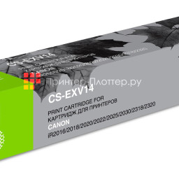 Картридж лазерный Cactus CS-EXV14 черный (8300стр.) для Canon iR2016/2018/2020/2022/2025/2030/2318/2320