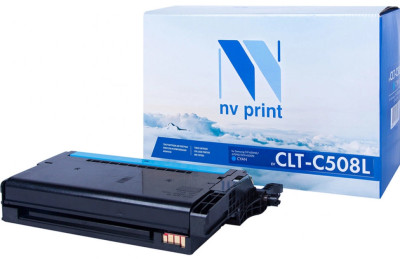 Картридж NVP совместимый NV-CLT-C508L Cyan для Samsung CLP 615/ 615ND/ 620/ 620ND/ 670/ 670ND/ CLX 6220/ 6220FX/ 6250/ 6250FX (4000k)