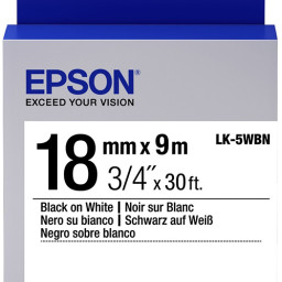 Стандартная лента Epson LK-5WBN