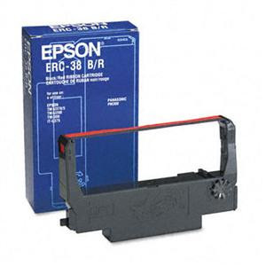 Картридж Epson Ribbon ERC-38 BR (black/red)