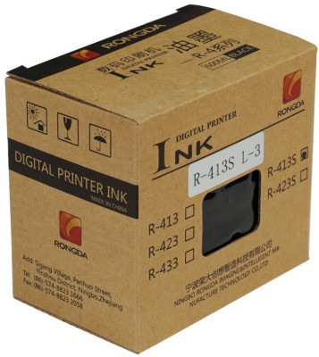 Краска RONGDA Ink R-413S for VR-4345S (green), 600 мл