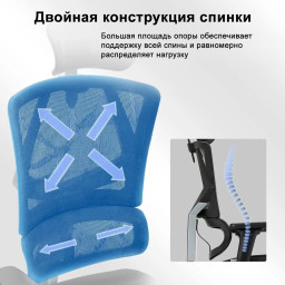 Эргономичное кресло Sihoo M90B (серый)