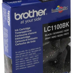 Картридж Brother LC-1100BK (black), 450 стр.