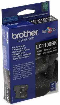 Картридж Brother LC-1100BK (black), 450 стр.