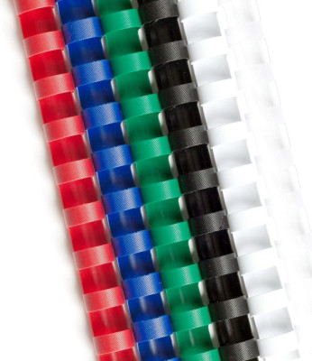 Пружины ProfiOffice пластиковые, диаметр 38мм, белые, 50шт