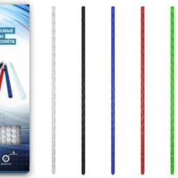 Пружины Bulros пластиковые, диаметр 25мм, белые, 50шт