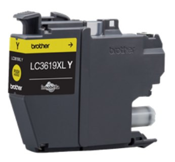 Картридж Brother LC-3619XLY (yellow), 1500 стр.