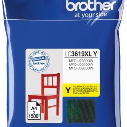 Картридж Brother LC-3619XLY (yellow), 1500 стр.