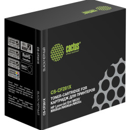 Картридж лазерный Cactus CS-CF281X черный (25000 стр.) для HP LJ Ent M630/M605dn/M606dn/M605x