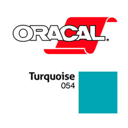 Пленка Oracal 641G F054 (бирюзовый), 75мкм, 1260мм x 50м (4011363108797)