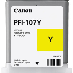 Картридж Canon PFI-107Y (yellow) 90 мл
