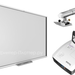 Интерактивный комплект SMART Board SBM777V-43 + BenQ MH856UST+ + WM04G3
